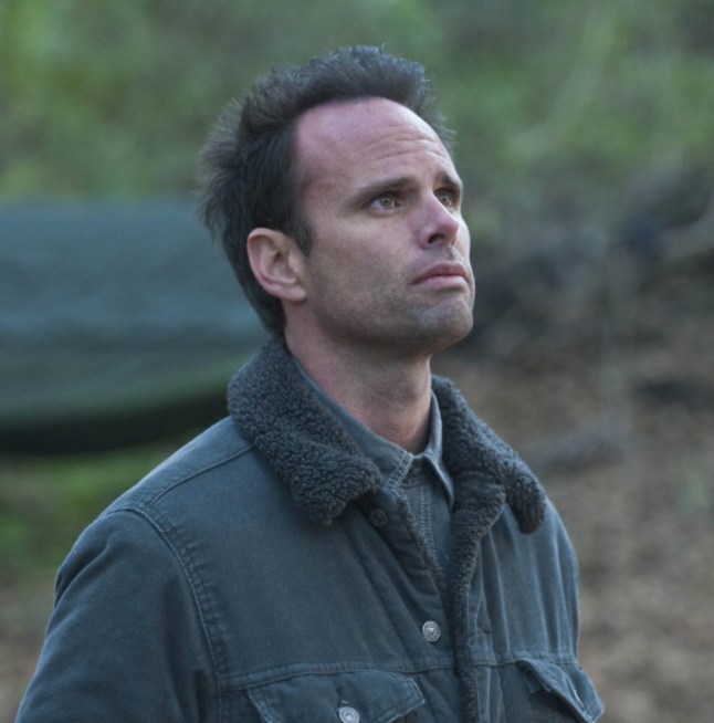 Television Programme: Justified with Walton Goggins as Boyd Crowder.