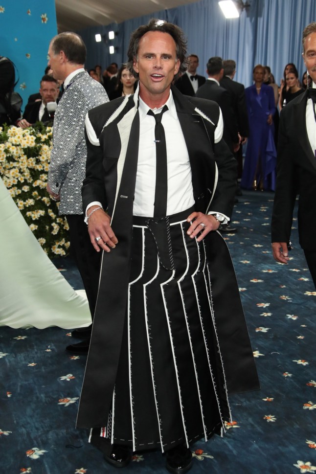 Mandatory Credit: Photo by Matt Baron/Shutterstock (15286957m) Walton Goggins Met Gala 2025, Superfine: Tailoring Black Style, Arrivals, The Metropolitan Museum of Art, New York, USA - 05 May 2025