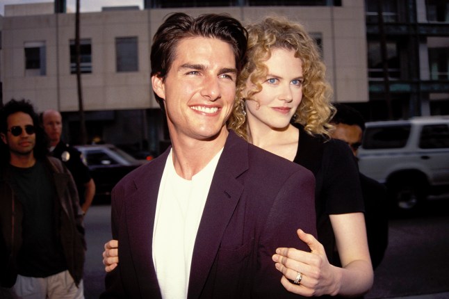 UNITED STATES - APRIL 25: Tom Cruise and Nicole Kidman in Los Angeles 1992 (Photo by Vinnie Zuffante/Getty Images)