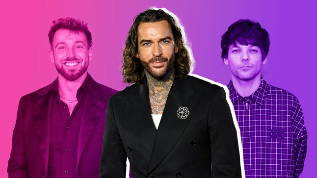 Sam Thompson, Pete Wicks, and Louis Tomlinson